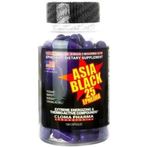Cloma Pharma - Asia Black 100 Caps
